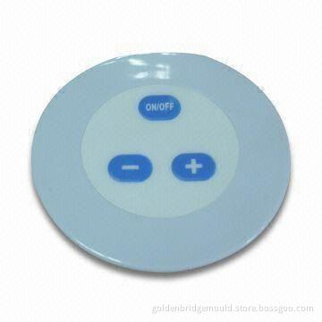 Plastic Injection Mold, Suitable for Keypad Cover, Made of ABS and PC Material